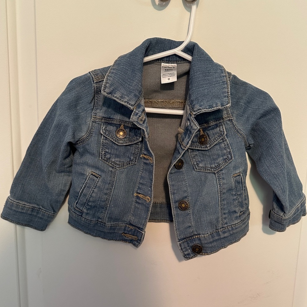 Carter's Blue Jean Jacket Classic Denim Style